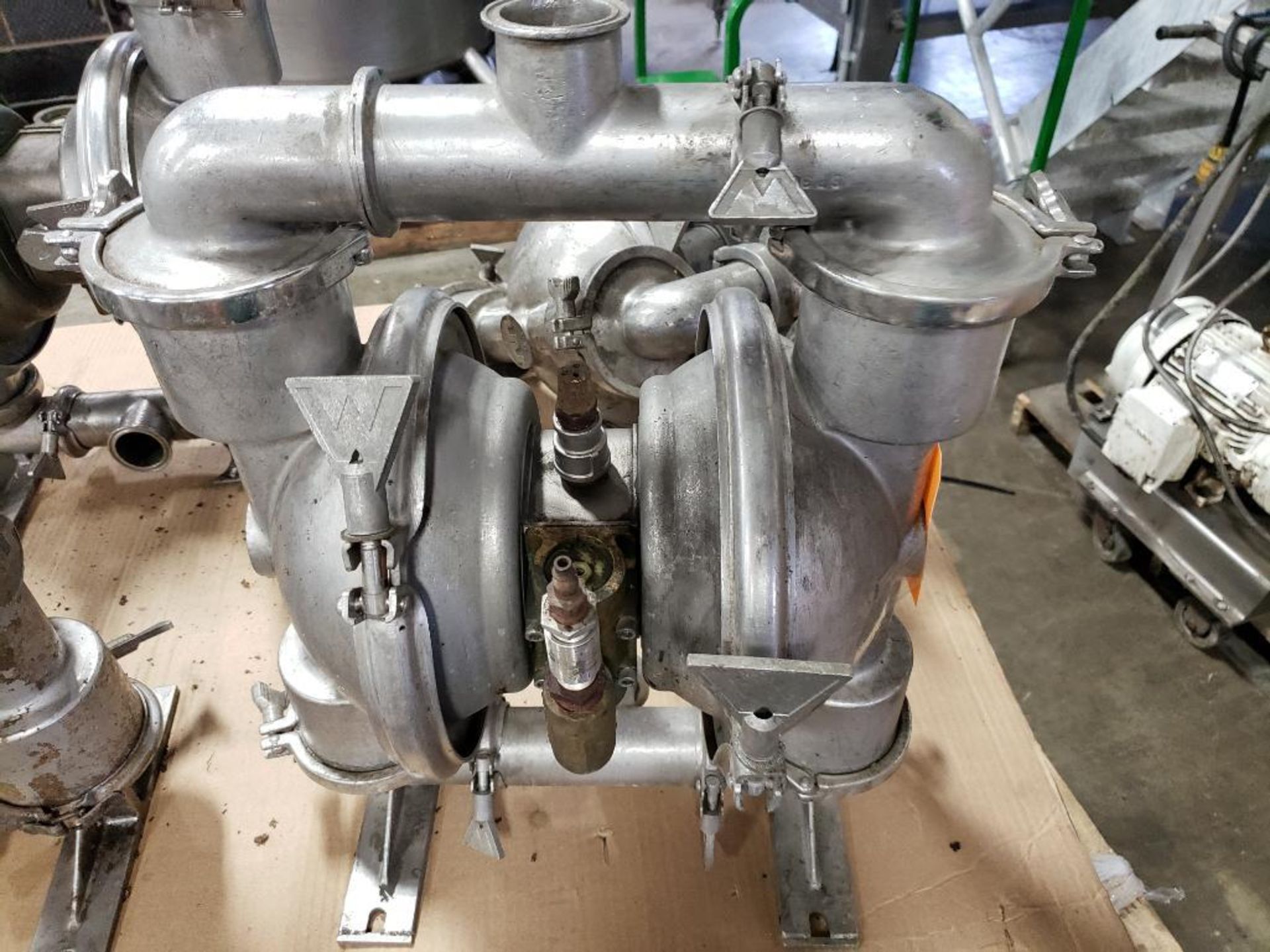 Wilden Stainless steel diaphragm pump. Model SP35.
