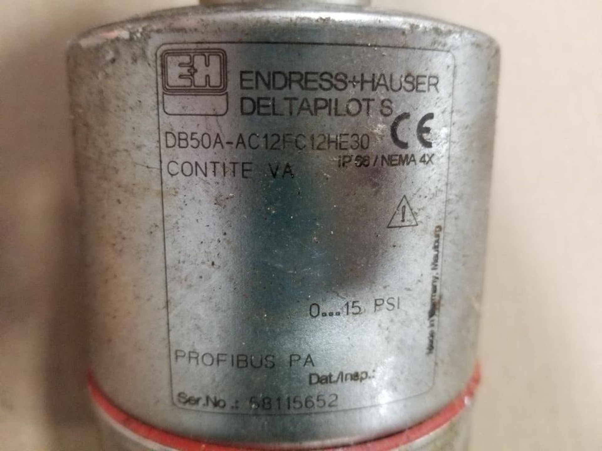 Endress+Hauser deltapilot S level transmitter. Model DB50A-AC12FC12HE30. - Image 2 of 3