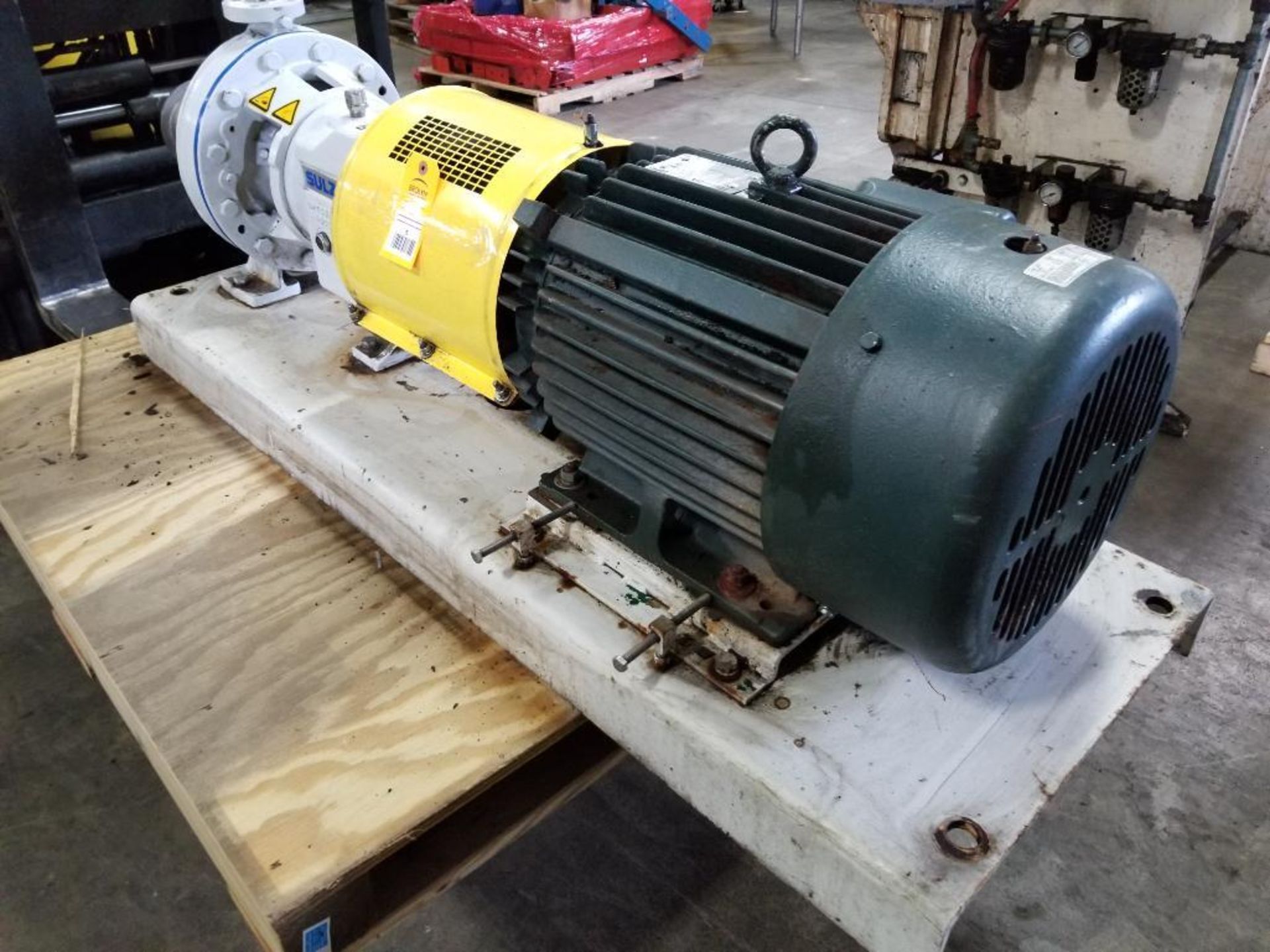 Sulzer centrifugal pump. Model CPT22-1C w/ 30hp Toshiba motor. 3ph 460v. - Image 11 of 12