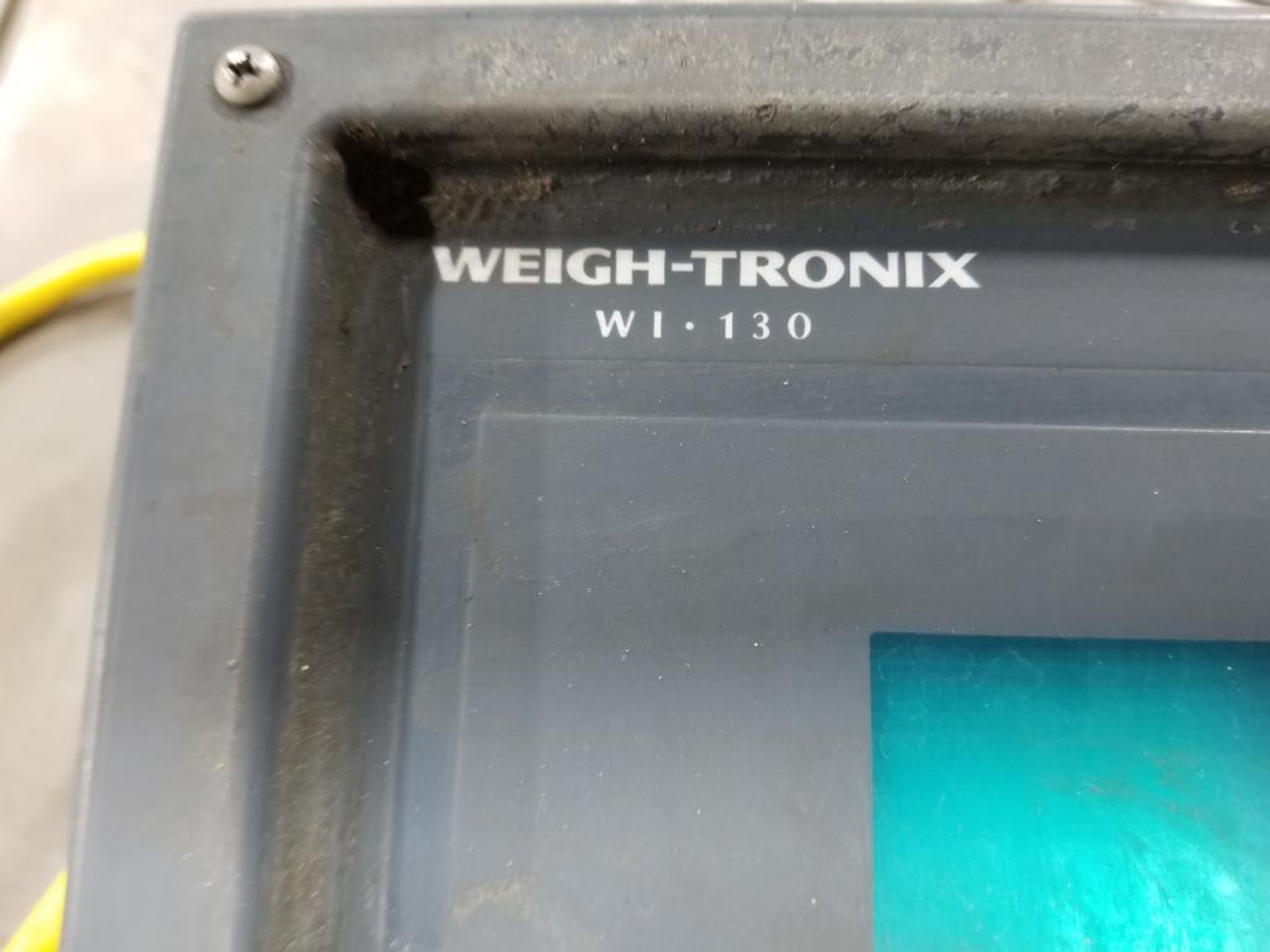 5000lb Weightronix platform scale. 48" x 48". 115v single phase. Tested and functional as pictured. - Image 3 of 13