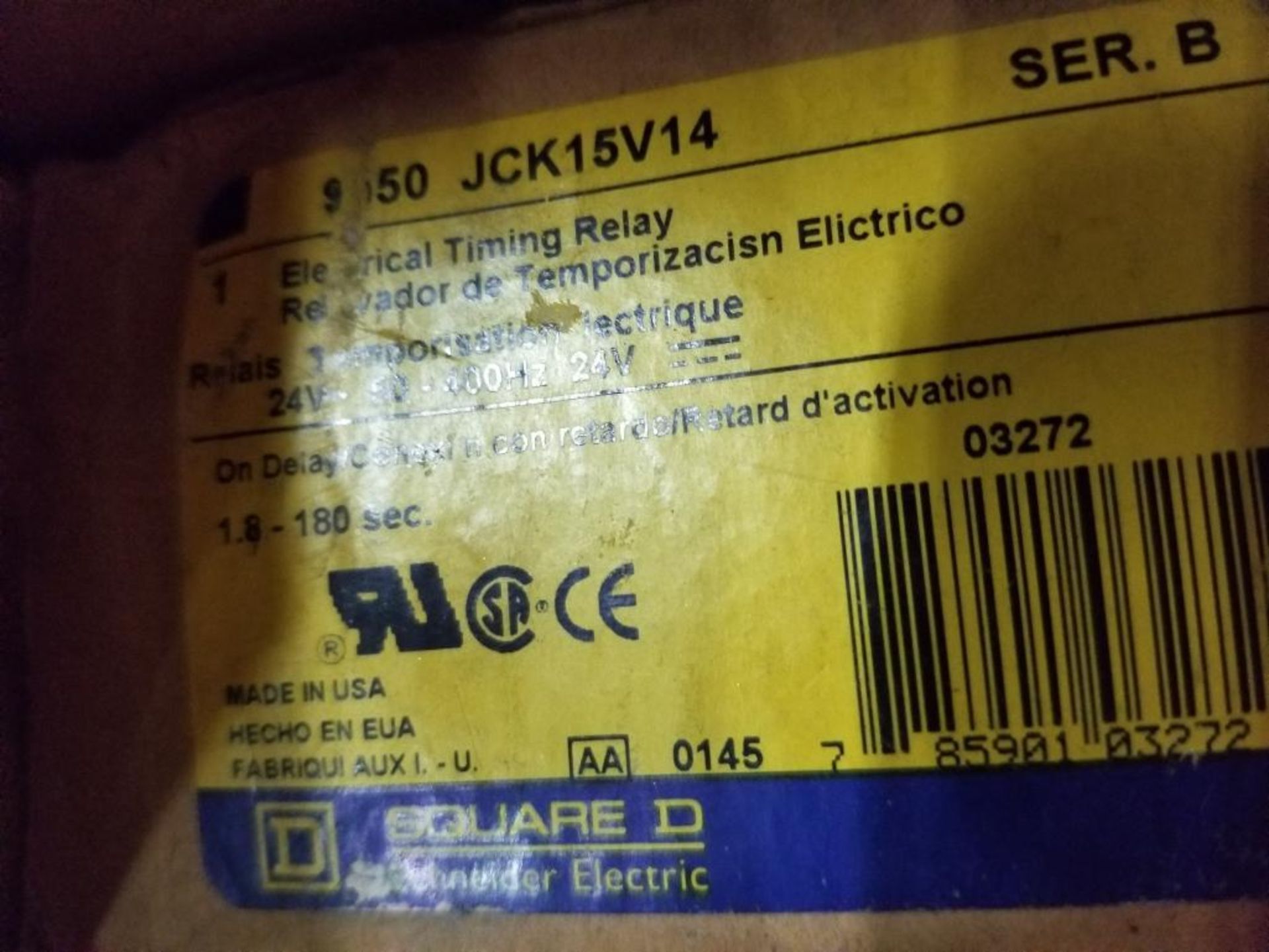 Assorted parts. Ilsco 44501-B10, Filtrec WT433, Square-D JCK15V14 relay. New in box. - Image 4 of 6