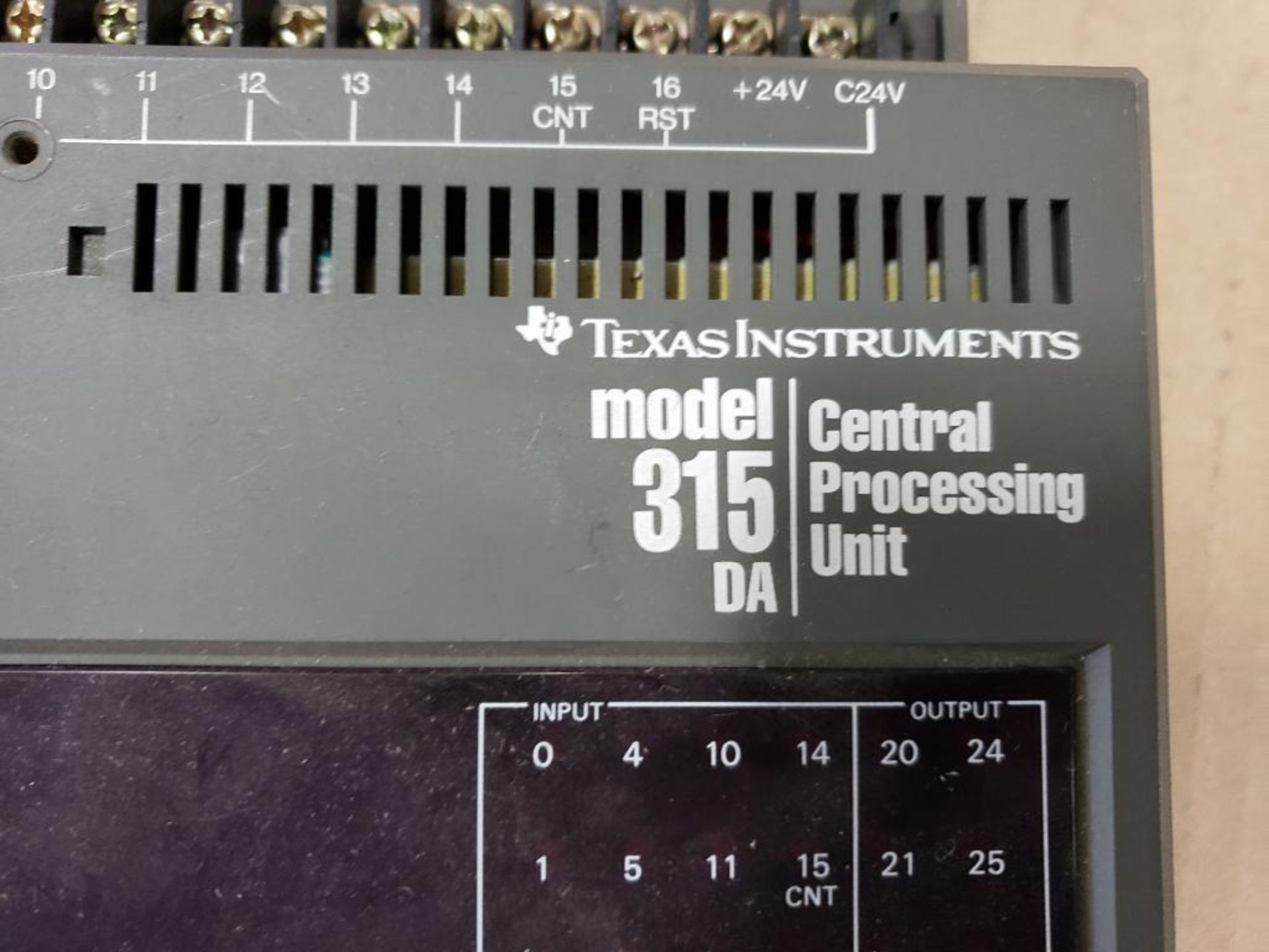 Texas Instruments 315 DA Central processing unit. - Image 2 of 5