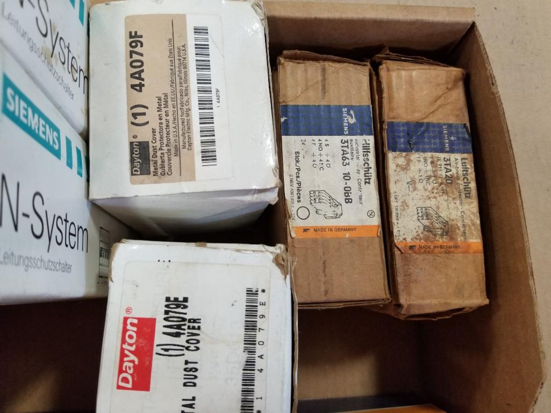 Assorted electrical. Siemens, Dayton. New in box. - Image 4 of 5