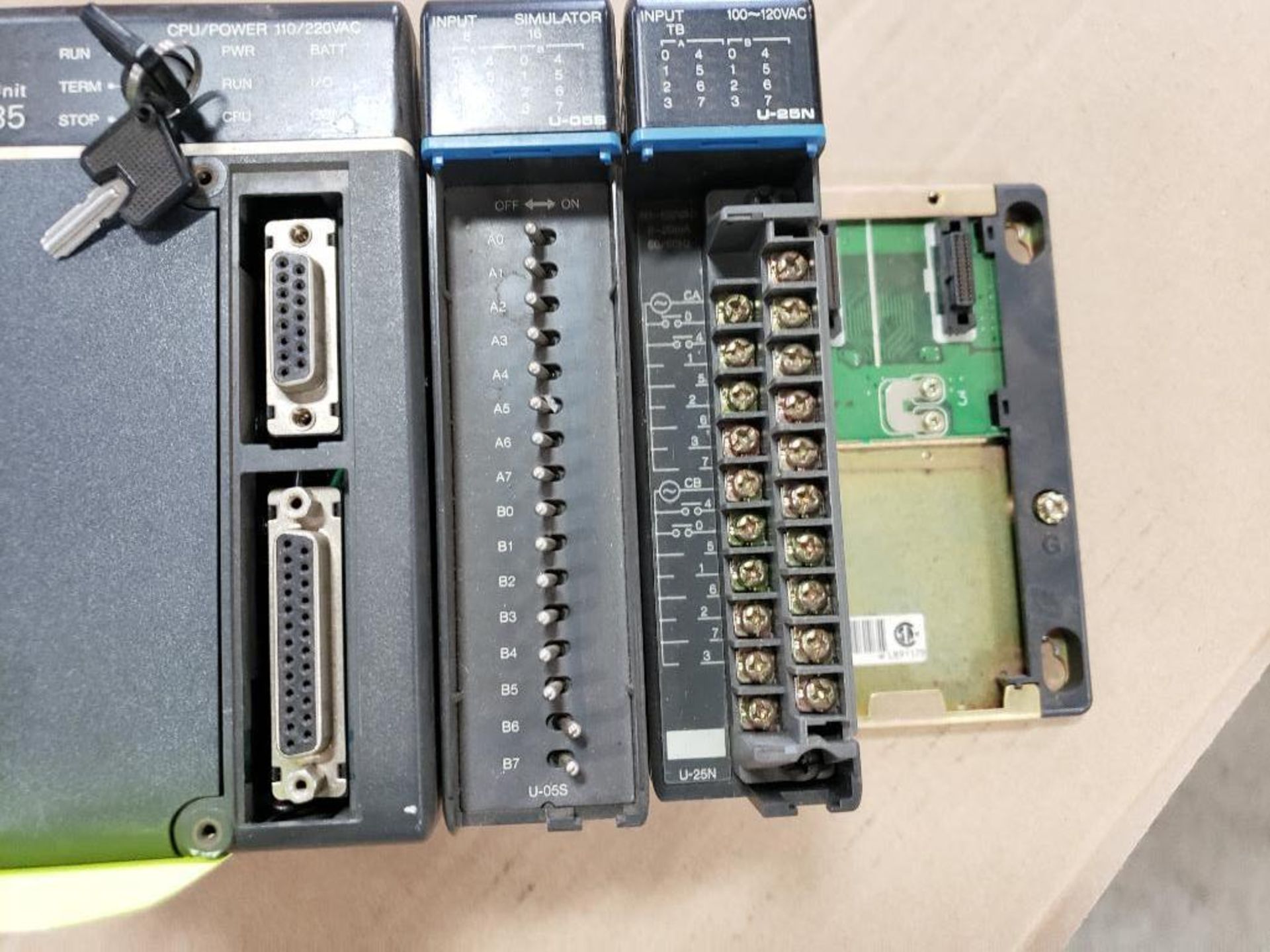 Siemens Simatic TI435 CPU and 4-Slot control rack. Keyed. - Image 3 of 4