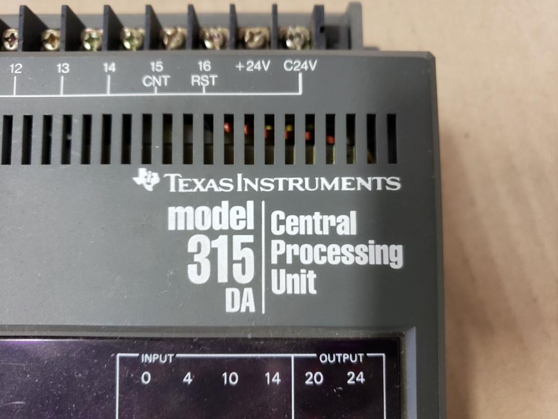 Texas Instruments 315 DA Central processing unit. - Image 5 of 5