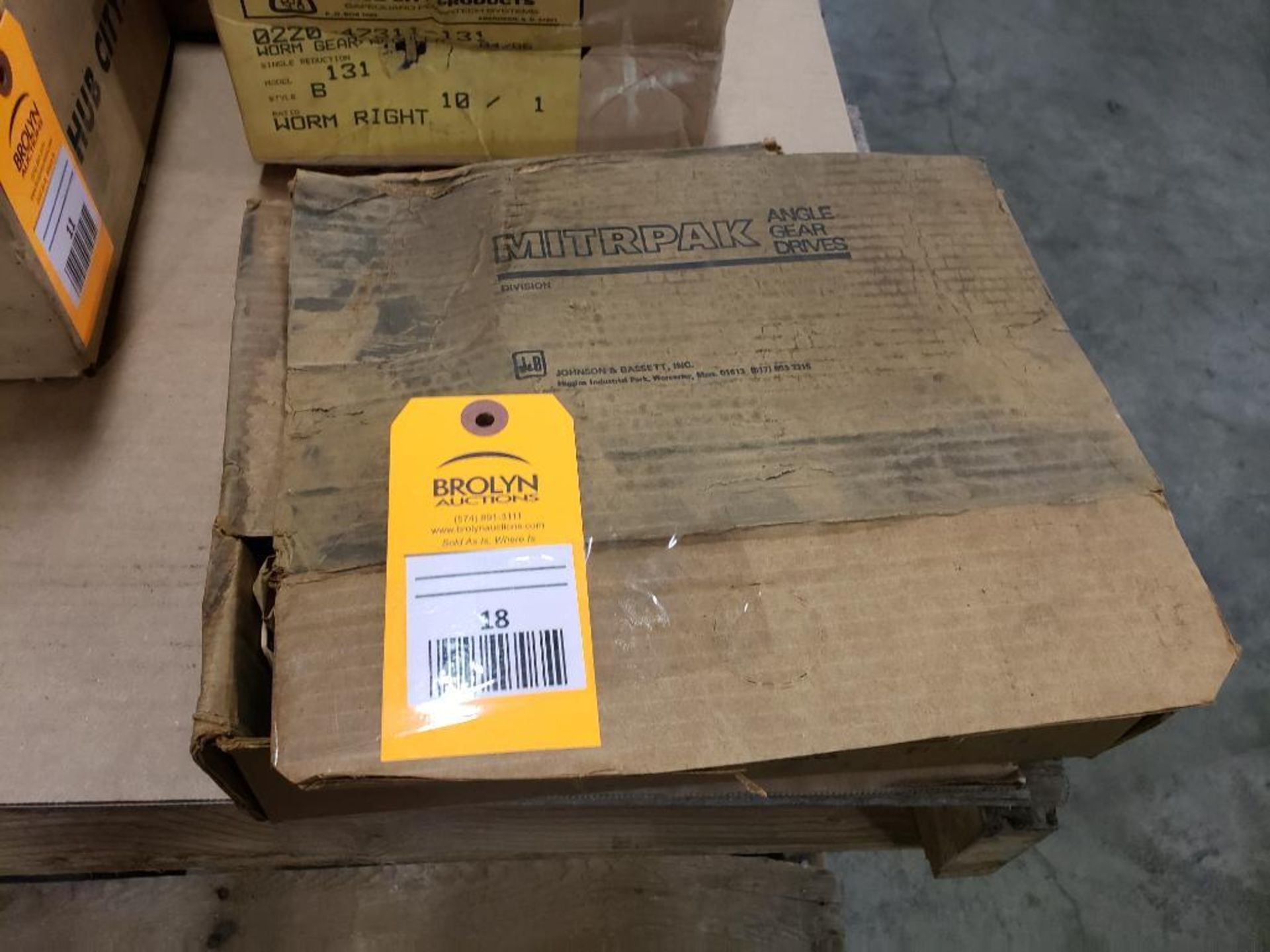 Mitrpak J&B-12 gear reducer. New in box. - Image 3 of 3