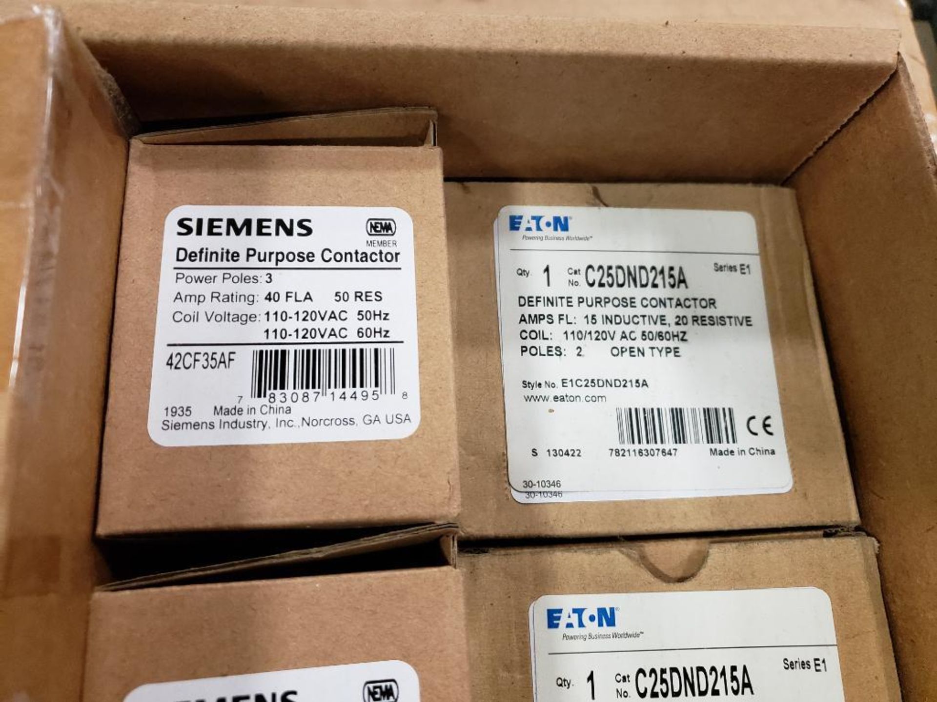 Assorted electrical transformer, contactor. Allen Bradley, Siemens, Eaton. New in box. - Image 6 of 6