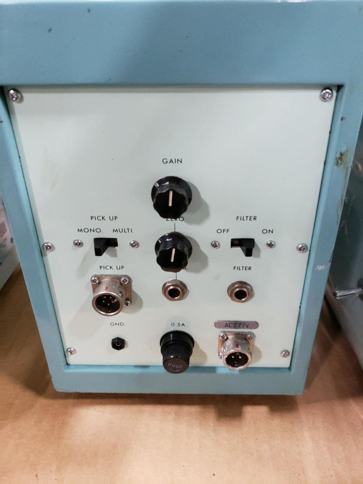 Akashi Televibrometer AVU-104A. - Image 4 of 5