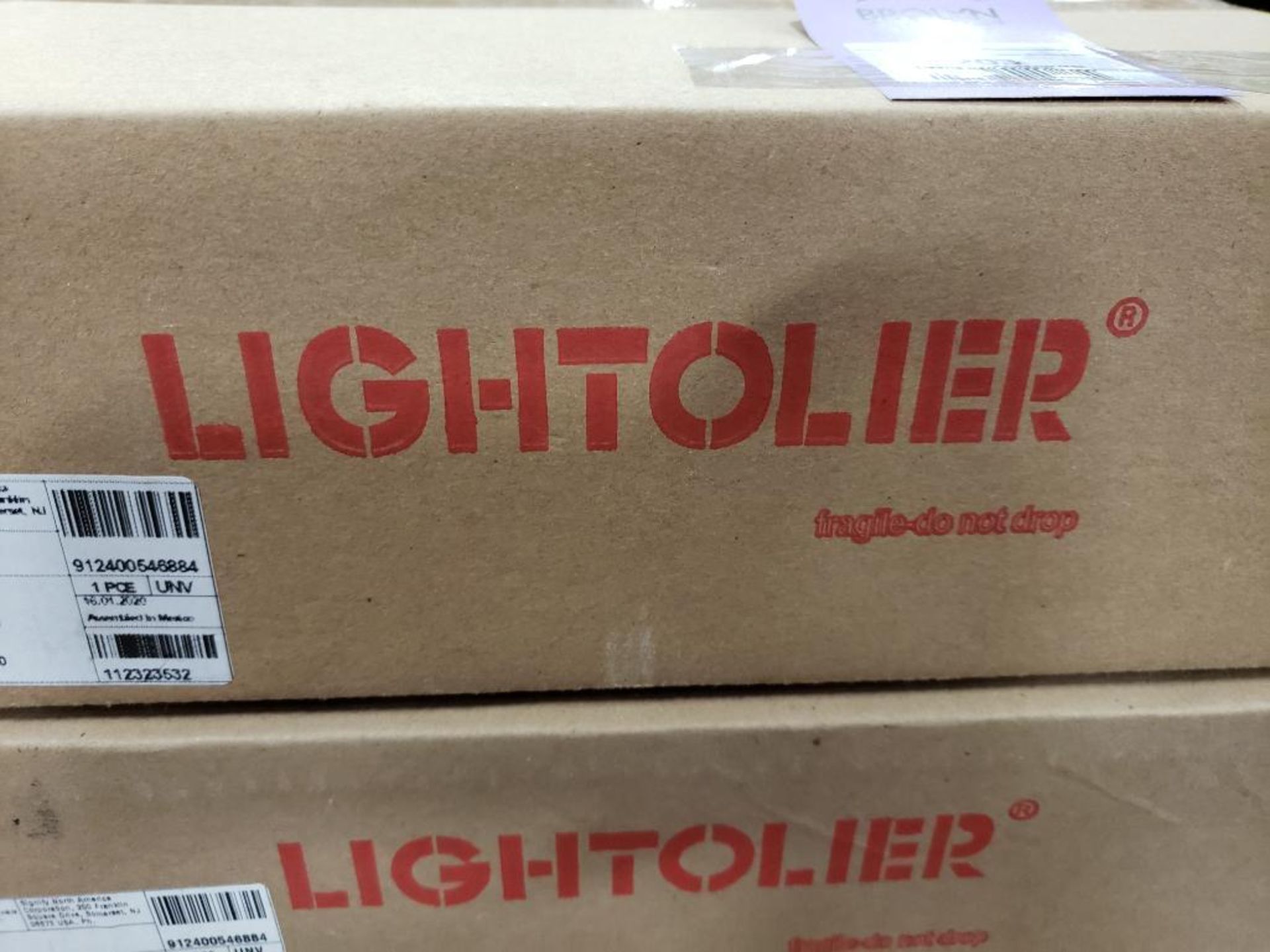 Qty 3 - Lightolier 912400546884 frame in 4" light fixture. New in box. - Image 5 of 5