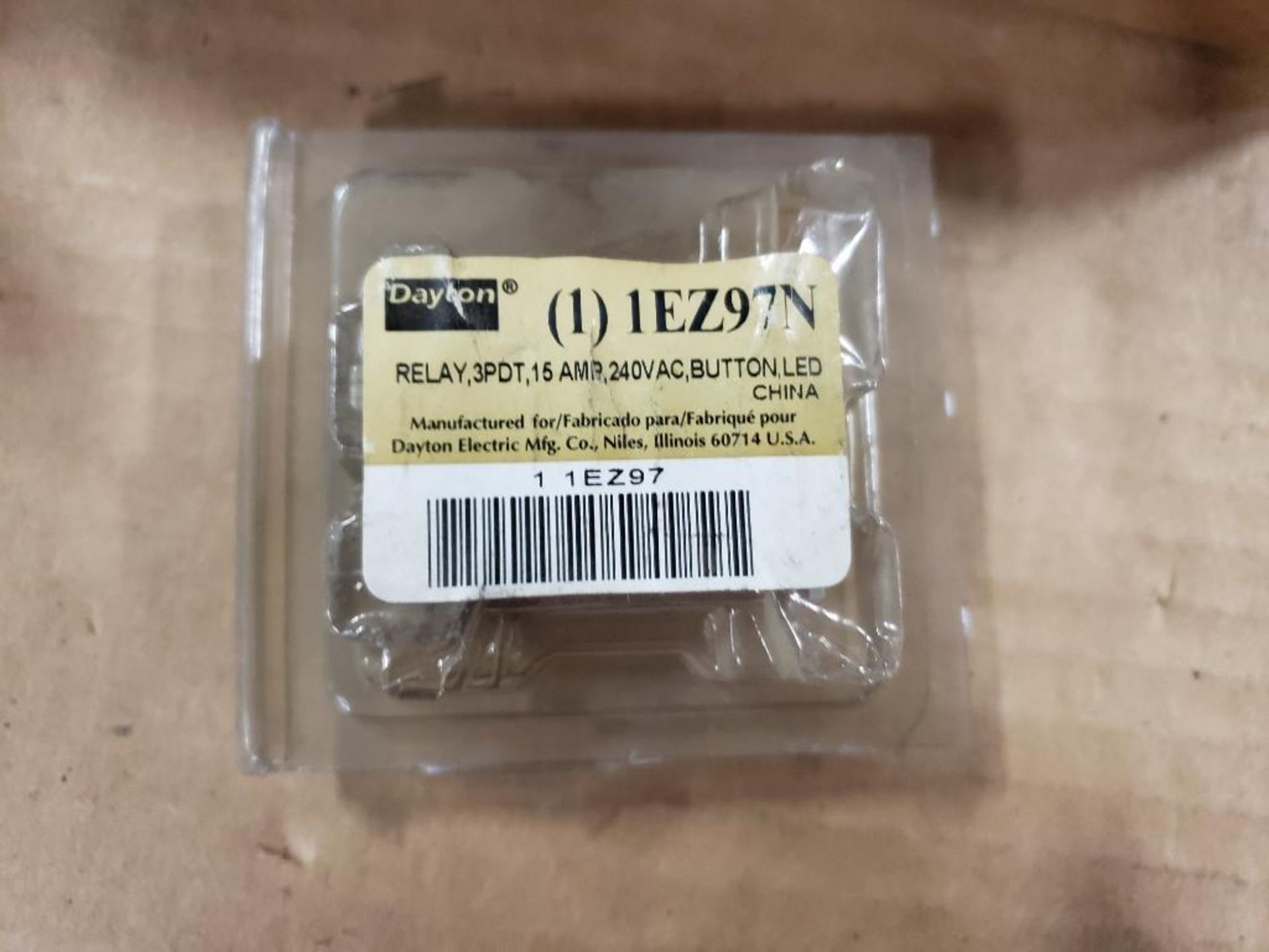 Qty 50 - Dayton 1EZ97N general purpose relay. New in package. - Image 3 of 6