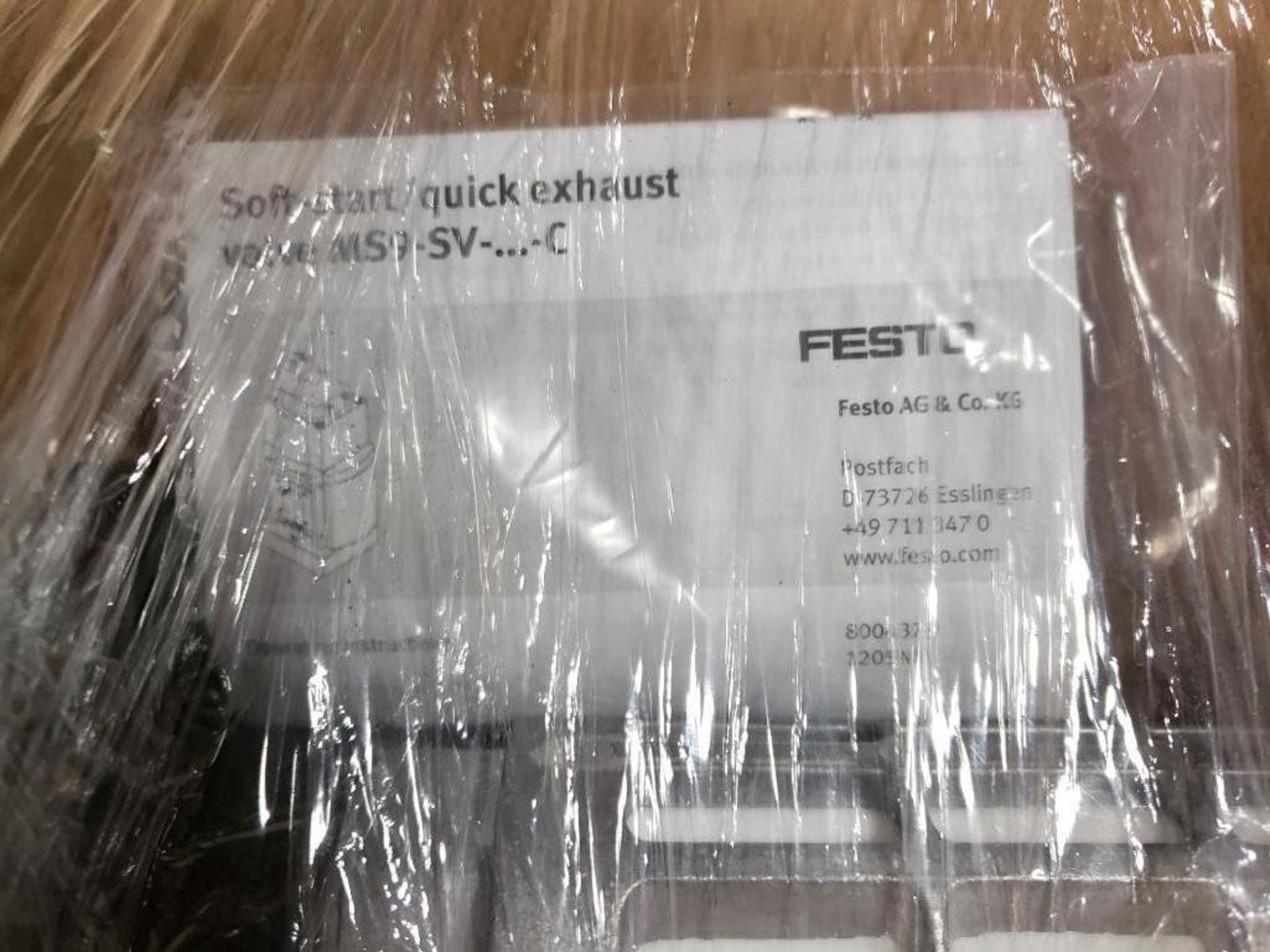 Festo softstart quick exhaust MS9-S0-AoD-C-V24-S-VS. New in packaging. - Image 4 of 6