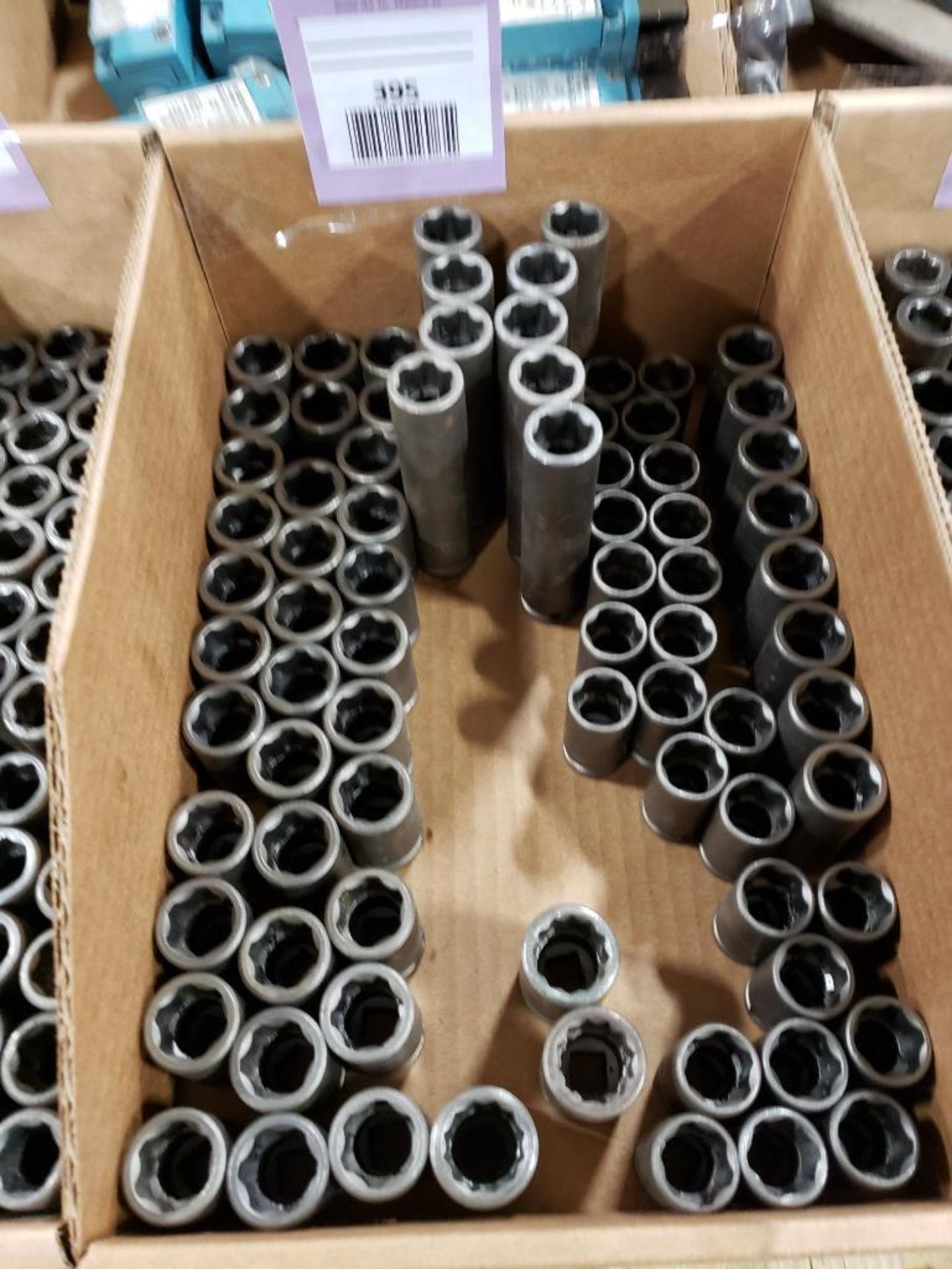 Large Qty of assorted APEX impact socket. 15mm, 16mm, 17mm. 3/8" drive.