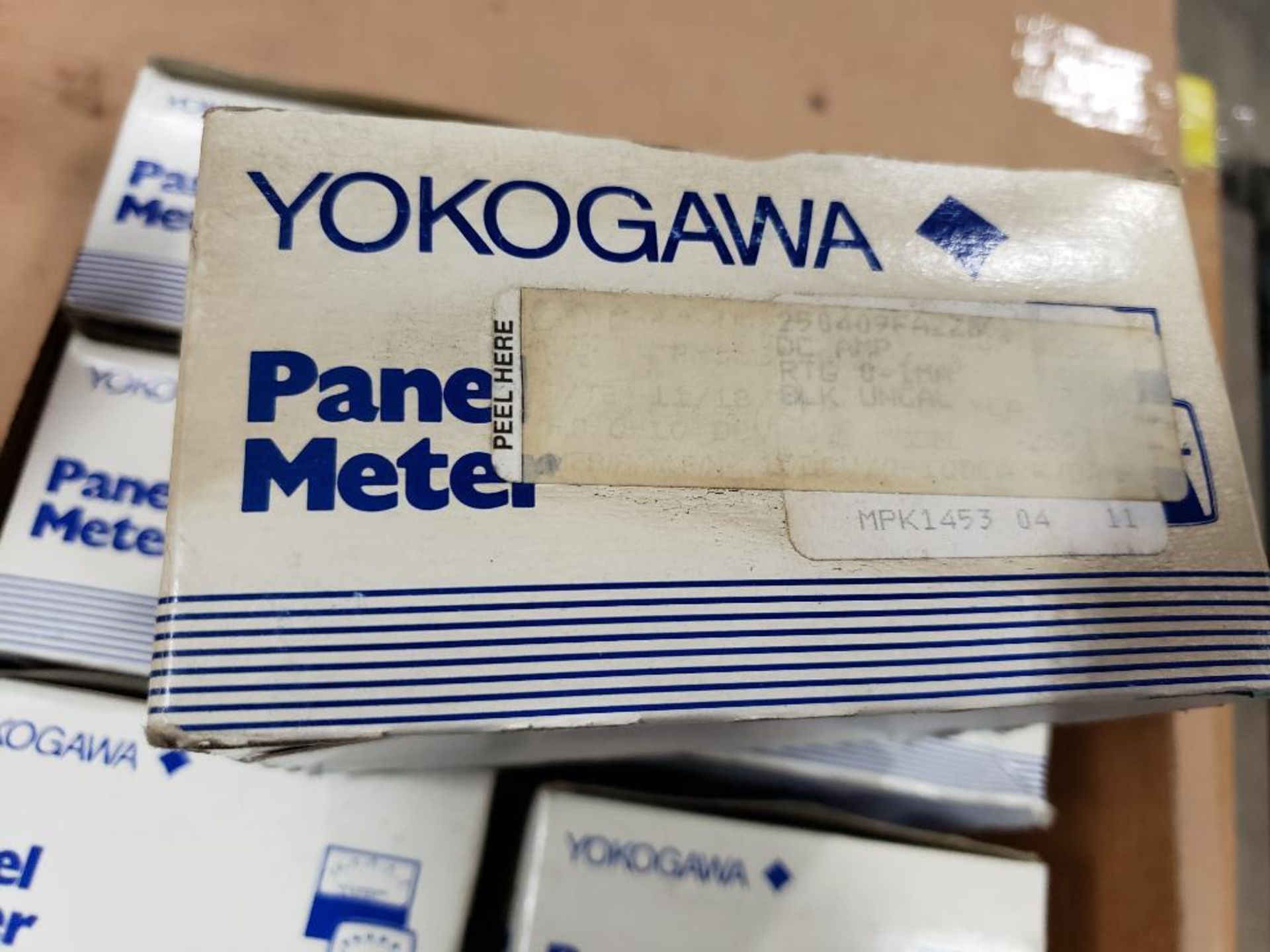 Qty 7 - Yokogawa panel meter. New in box. - Image 4 of 5