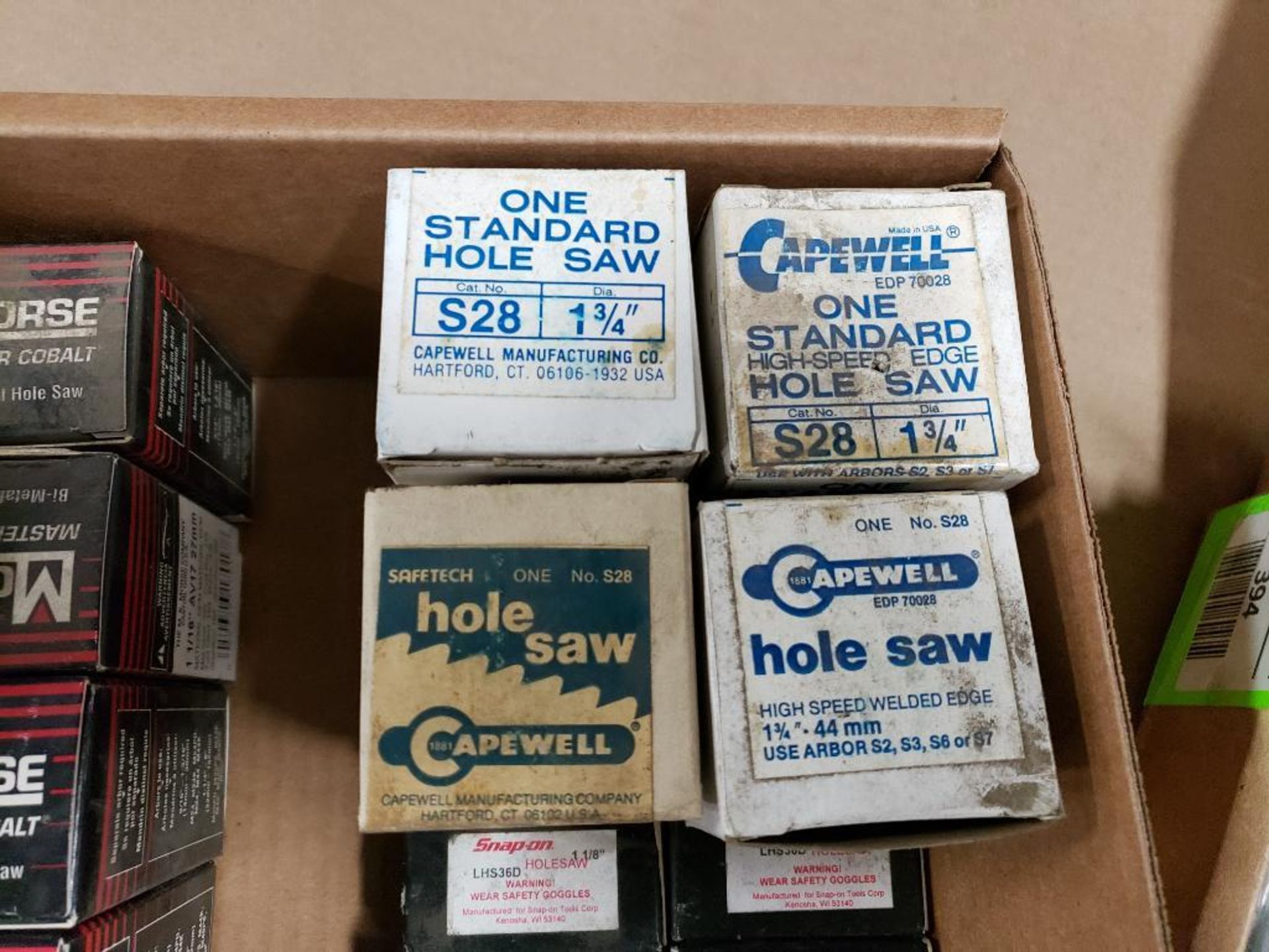 Assorted hole saw cutters. Morse, Capewell, Snap-on. - Image 2 of 8