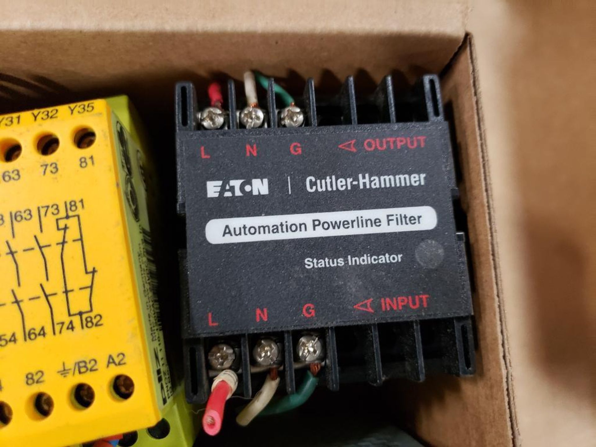 Qty 6 - Assorted electrical power supply, relay. Omron, Sola, Cutler Hammer, Pilz. - Image 3 of 10