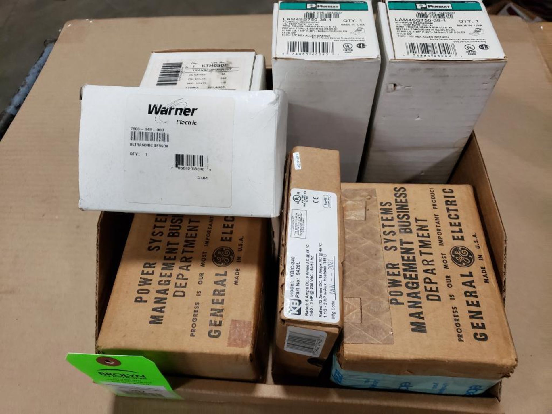 Assorted electrical. Panduit, Warner, GE. New in box. - Image 8 of 8