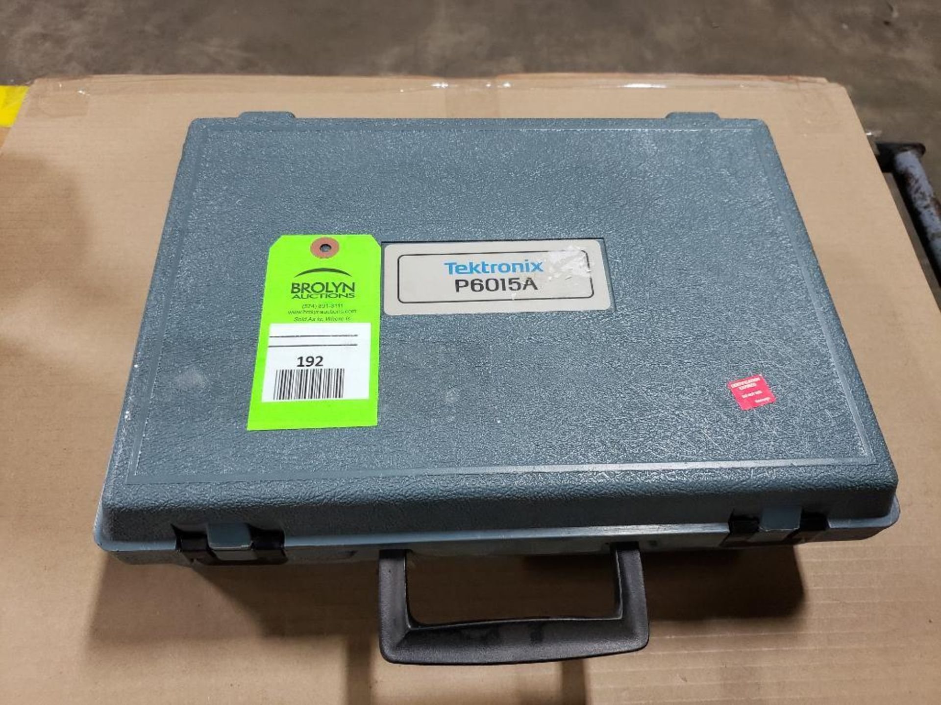Tektronix P6015A Oscilloscope Probe kit.