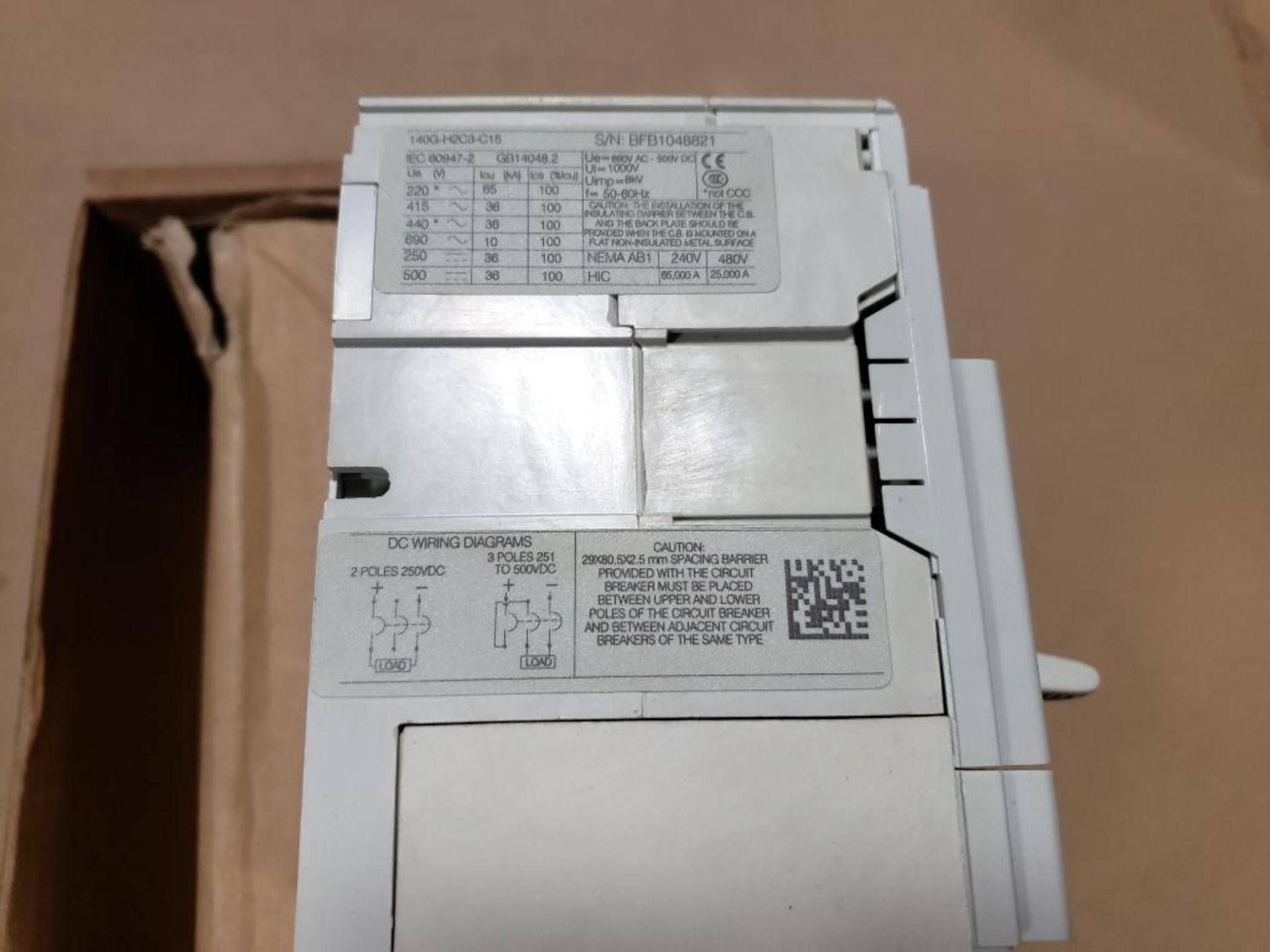 Allen Bradley 140G-H2C3-C15 Circuit breaker. New with box. - Image 8 of 8