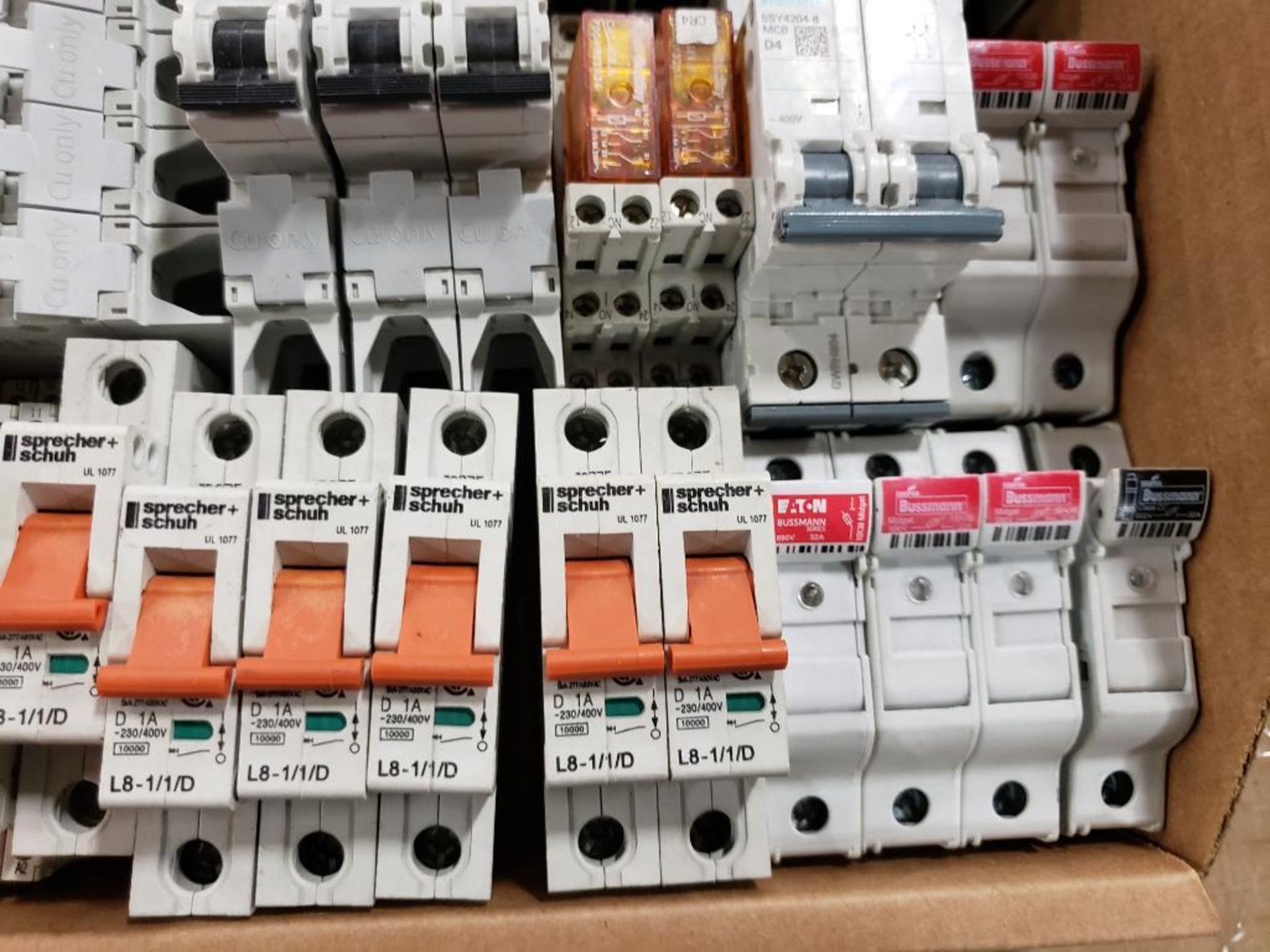 Assorted electrical breakers. Allen Bradley, Siemens, Sprecher+schuh. - Image 5 of 8