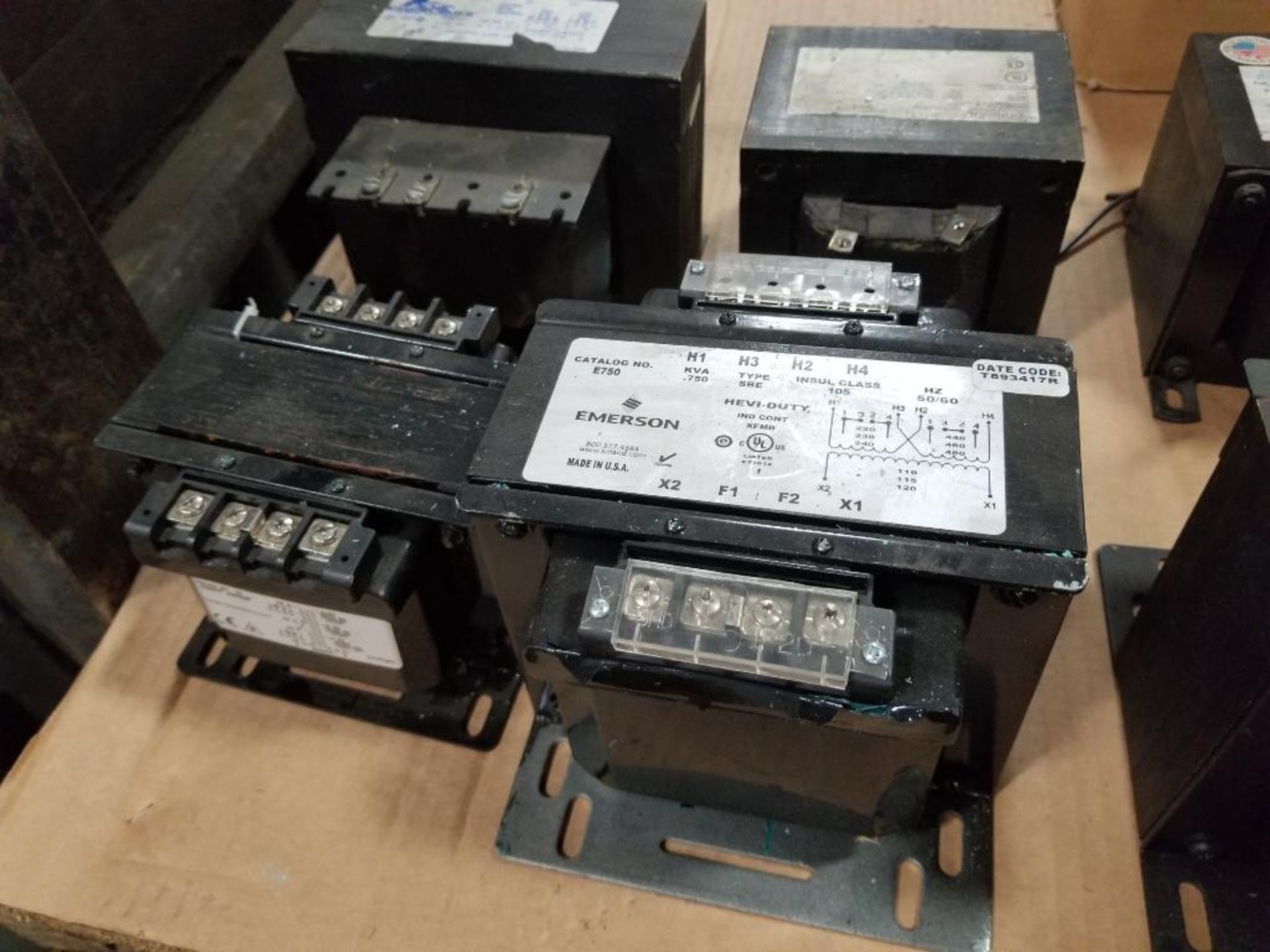 Qty 13 - Assorted general purpose transformer. Emerson, MTE, Acme. - Image 3 of 15