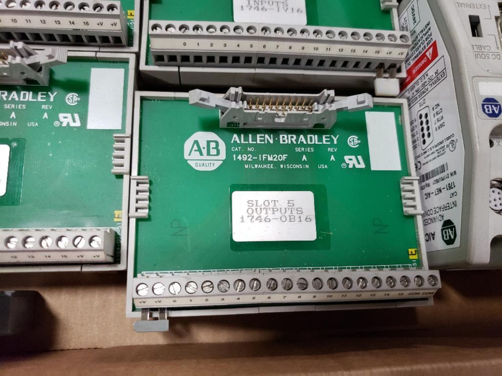 Assorted electrical wire terminal, interface converter. Allen Bradley, ABB. - Image 5 of 12