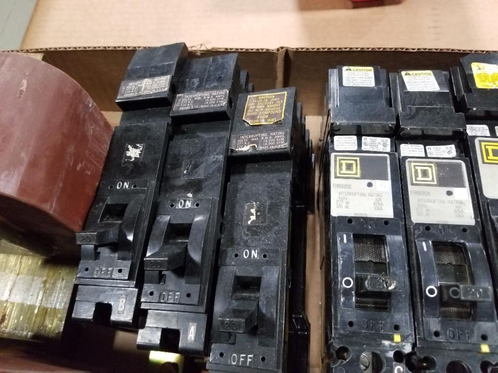 Assorted electrical transformer, relay, breaker. Square-D. - Image 10 of 13