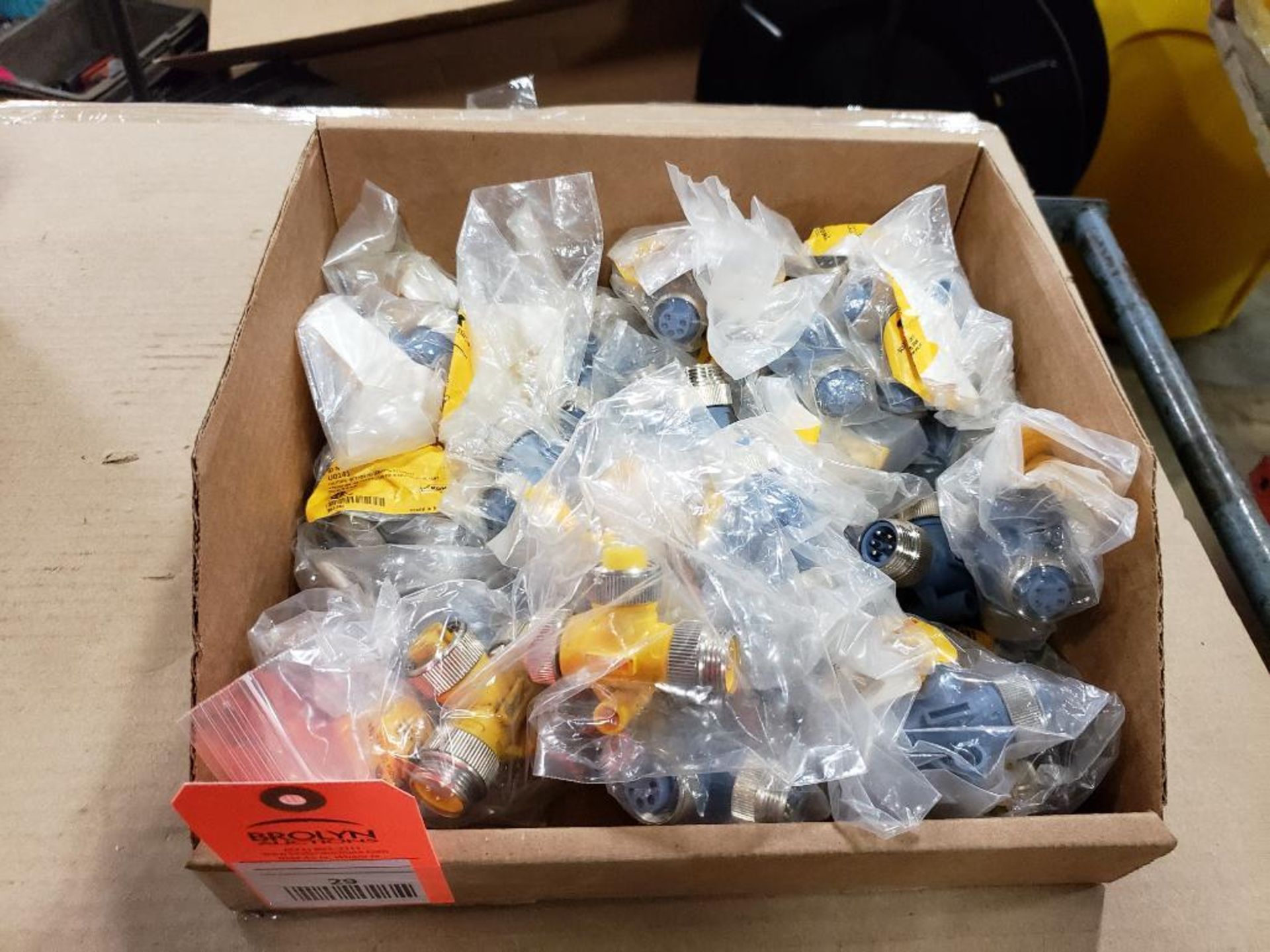 Assorted electrical Turck mini fast connectors. New in package.