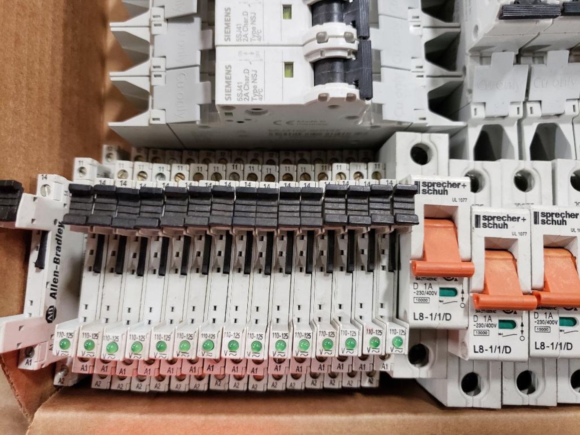 Assorted electrical breakers. Allen Bradley, Siemens, Sprecher+schuh. - Image 4 of 8