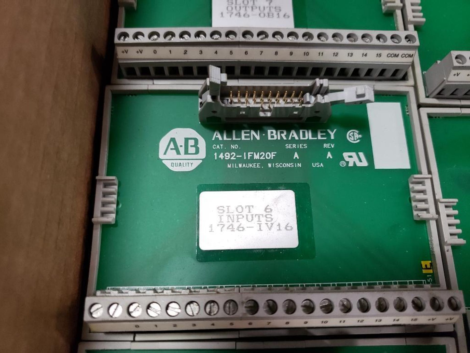 Assorted electrical wire terminal, interface converter. Allen Bradley, ABB. - Image 3 of 12