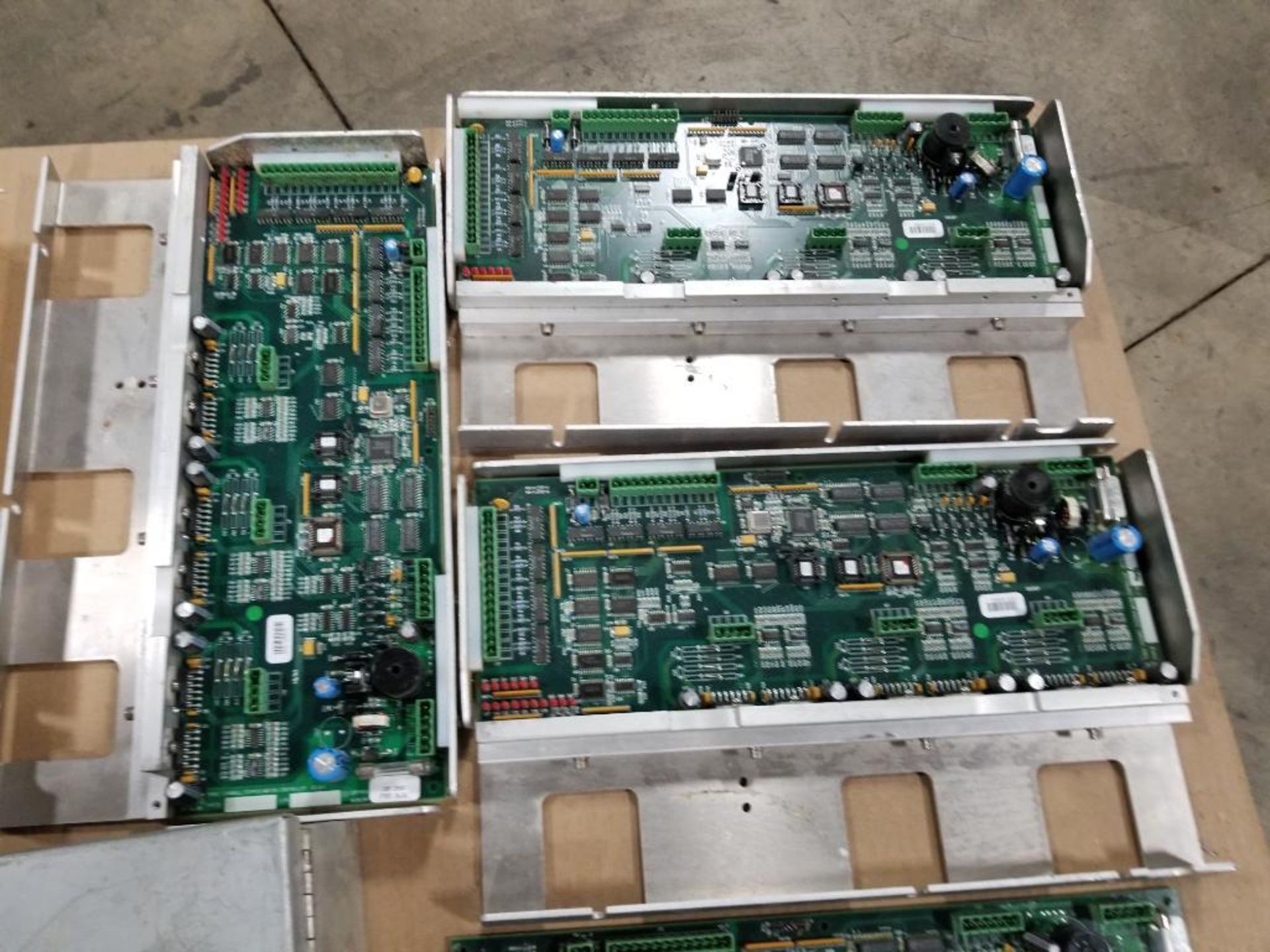 Pallet of assorted electrical. Enclosure box, control boards, monitor. - Image 7 of 15