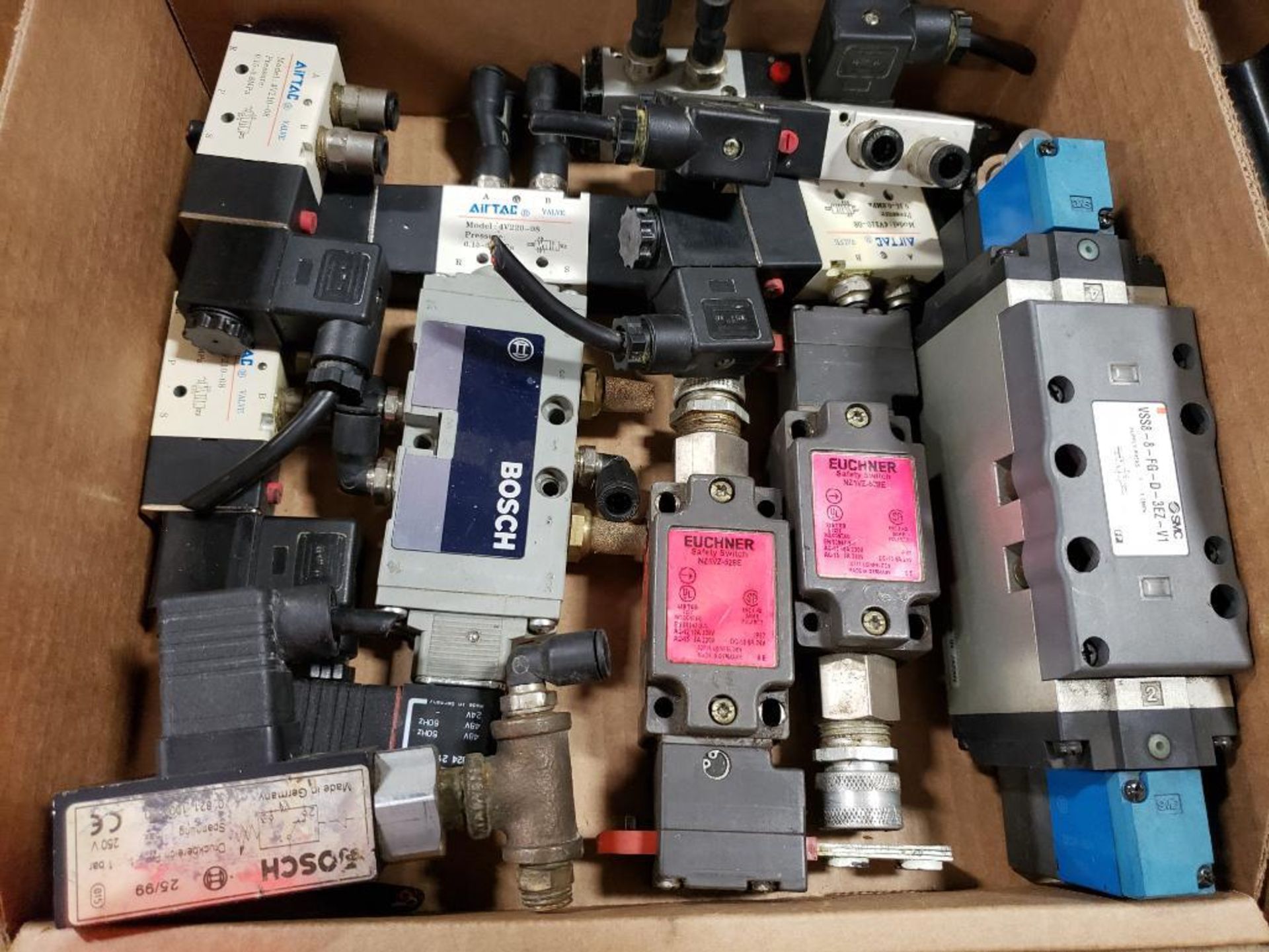 Large assortment of solenoid valves, limit switches, etc. - Image 3 of 4