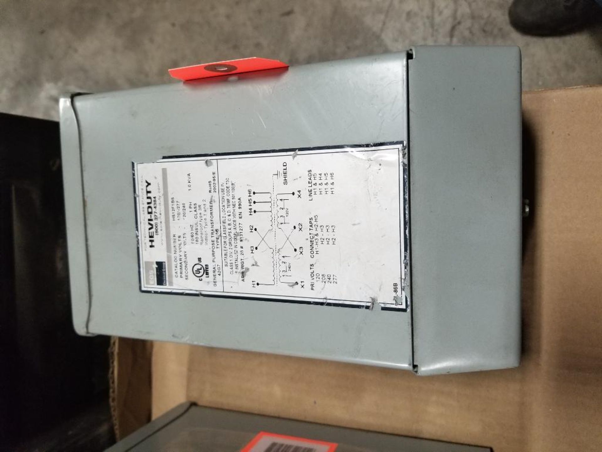 EGS Hevi-Duty HS12F1BS transformer. - Image 3 of 4