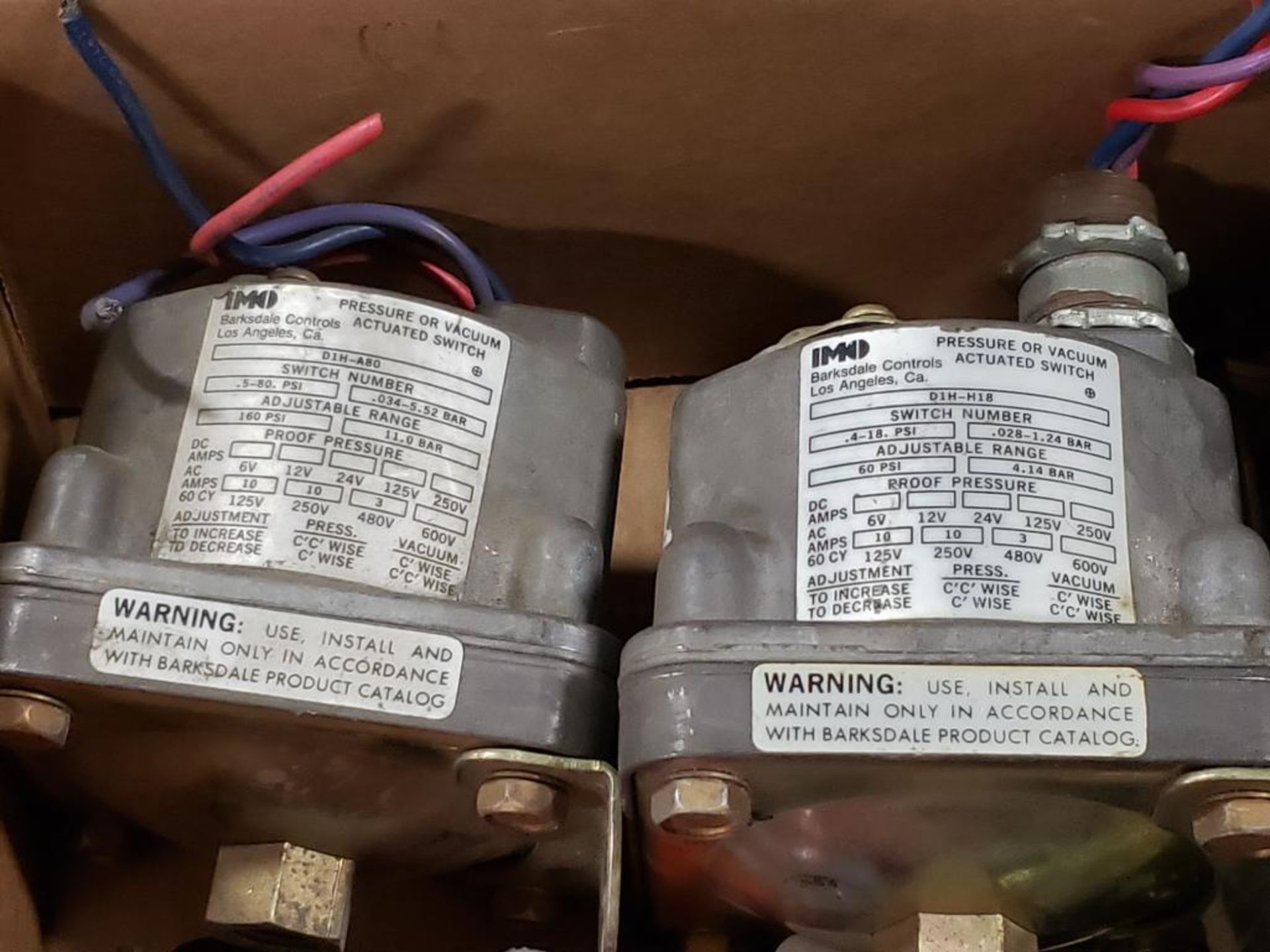 Large assortment of solenoid valves, limit switches, etc. - Image 2 of 7