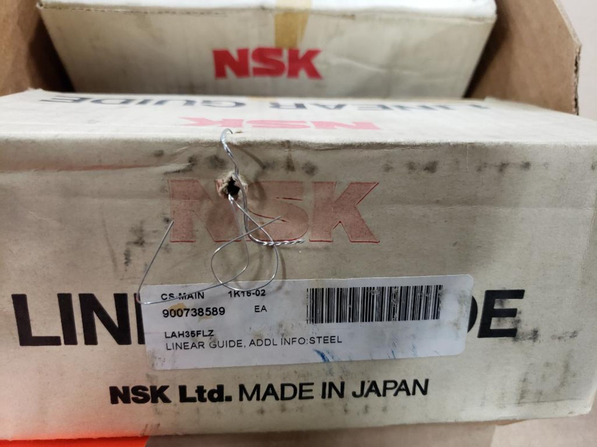 Qty 2 - NSK linear guide 900738589. LAH35FLZ. New in box. - Image 5 of 8