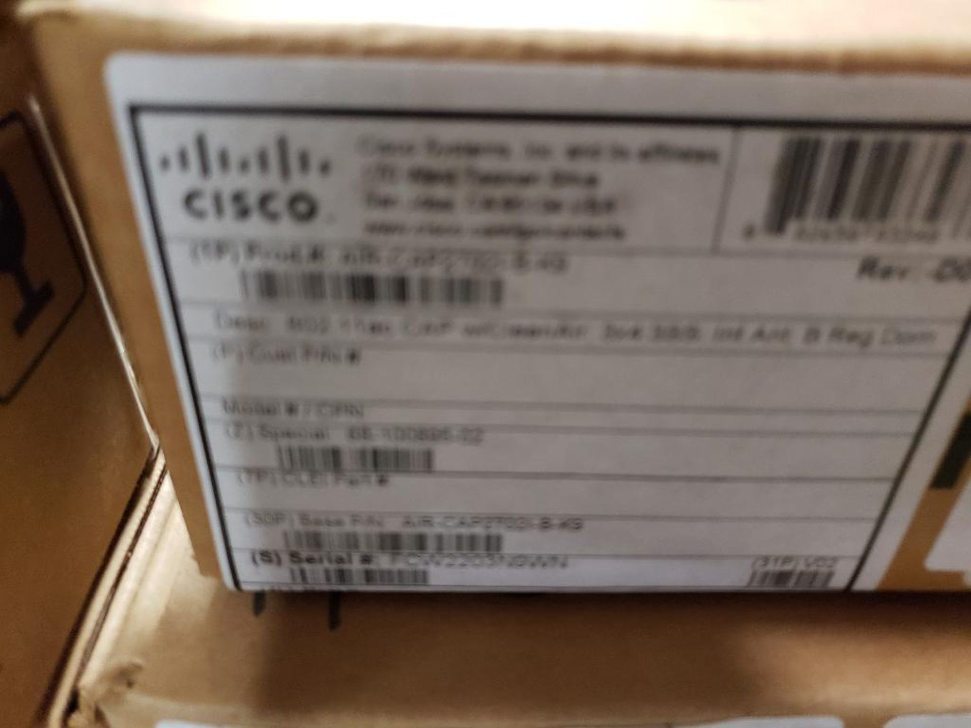 Qty 5 - Cisco AIR-CAP2702I-B-K9 access point. New in box. - Image 3 of 5