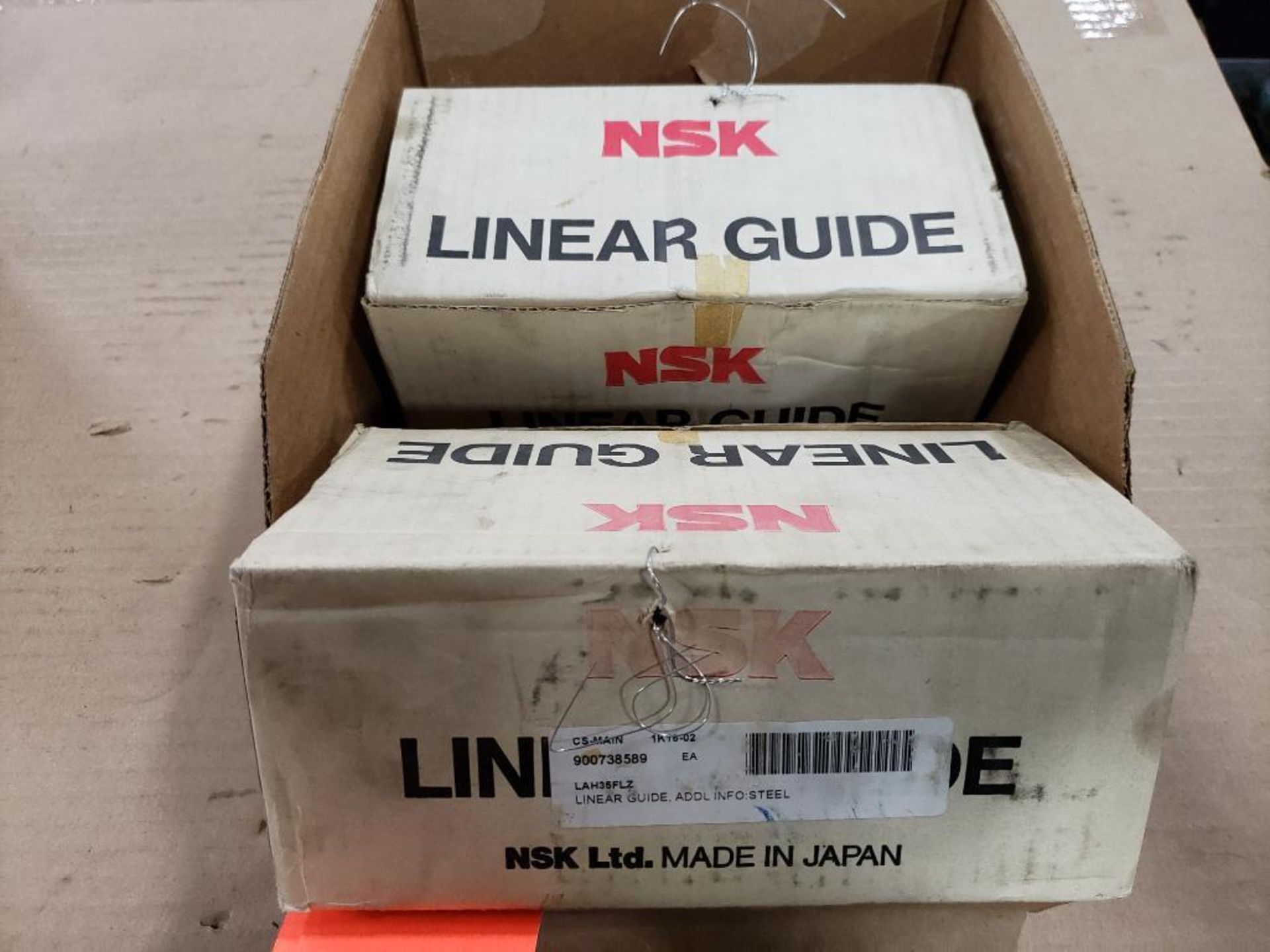 Qty 2 - NSK linear guide 900738589. LAH35FLZ. New in box. - Image 6 of 8