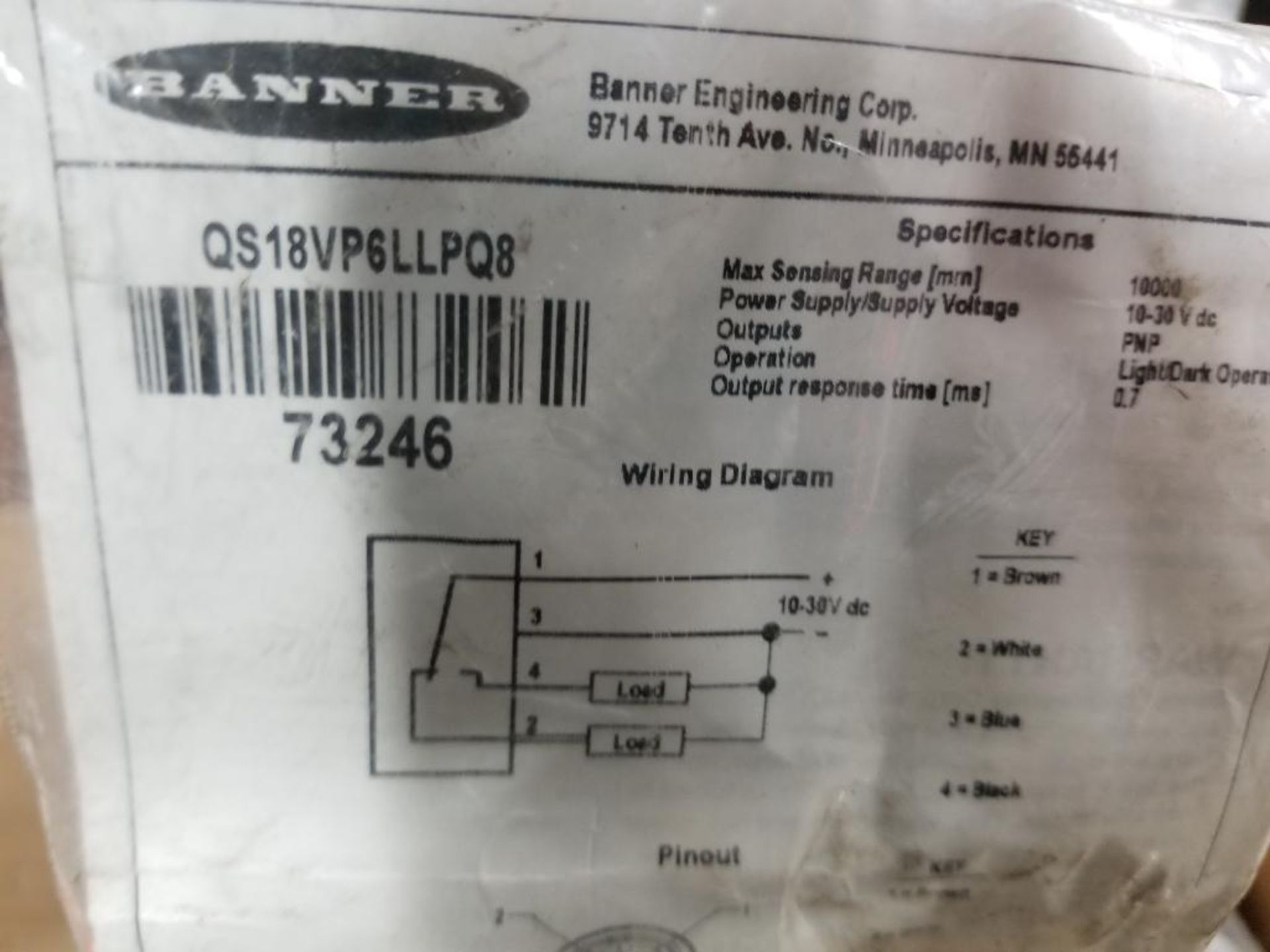 Assorted electrical. Banner, Allen Bradley. New in package. - Image 6 of 9