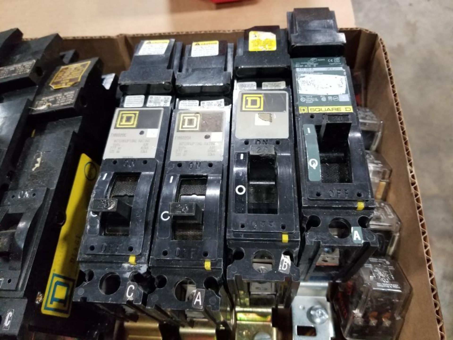 Assorted electrical transformer, relay, breaker. Square-D. - Image 9 of 13