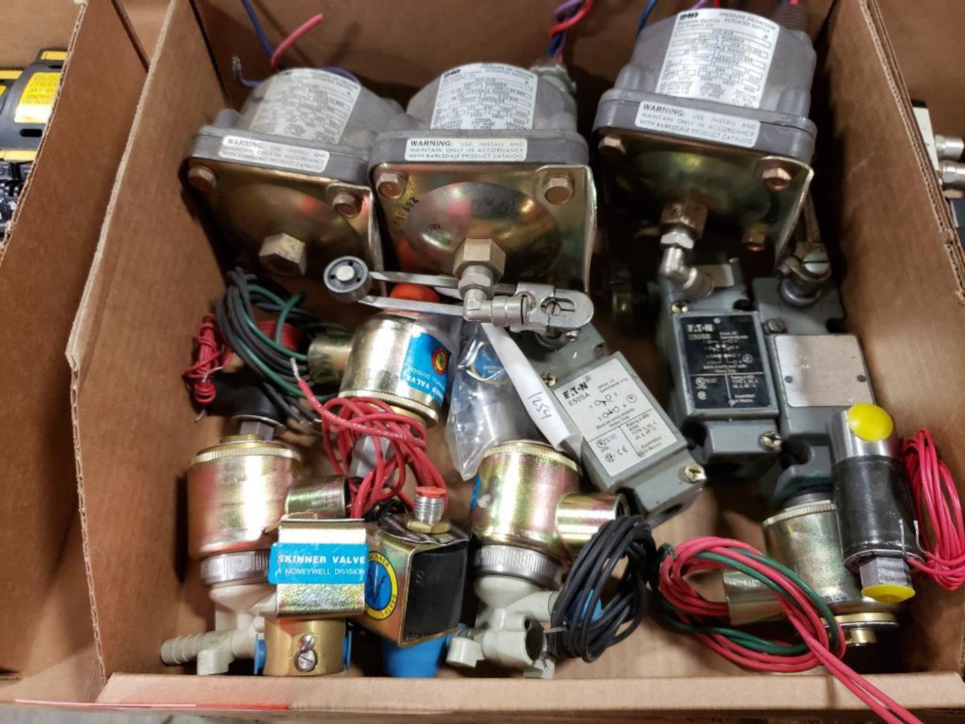 Large assortment of solenoid valves, limit switches, etc. - Image 7 of 7