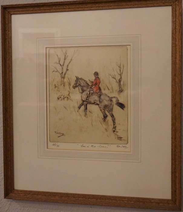 Tom Carr (1912-1977) "Len in Itere Drais!" Colour Etching, Signed in Pencil, Number 45 of 75, 23cm x - Image 2 of 4