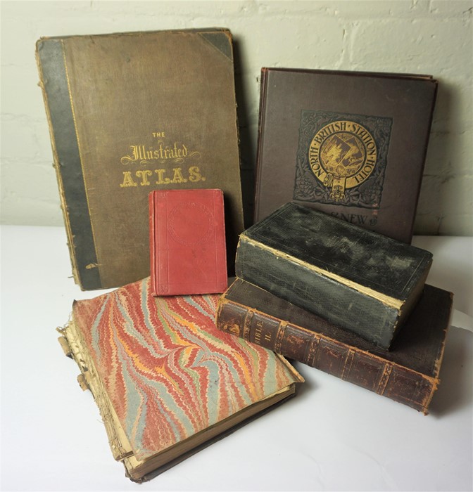 Collection of Antiquarian Books, To include Souvenir of the Opening of the North British Hotel