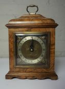 Elliot Walnut Cased Mantel Clock, The Dial Decorated with Gilt Mask Spandrels, 26cm highCondition