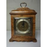 Elliot Walnut Cased Mantel Clock, The Dial Decorated with Gilt Mask Spandrels, 26cm highCondition
