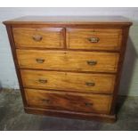 Mahogany Chest of Drawers, circa late 19th / early 20th century, Having two small Drawers above