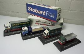 Quantity of Eddie Stobart  Model Trucks, To include examples by Atlas, Some Limited Edition Examples