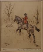 Tom Carr (1912-1977) "Len in Itere Drais!" Colour Etching, Signed in Pencil, Number 45 of 75, 23cm x