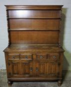 Oak Dresser, 173cm high, 121cm wide, 45cm deep