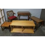 Mixed Lot of Occasional Furniture, (5)