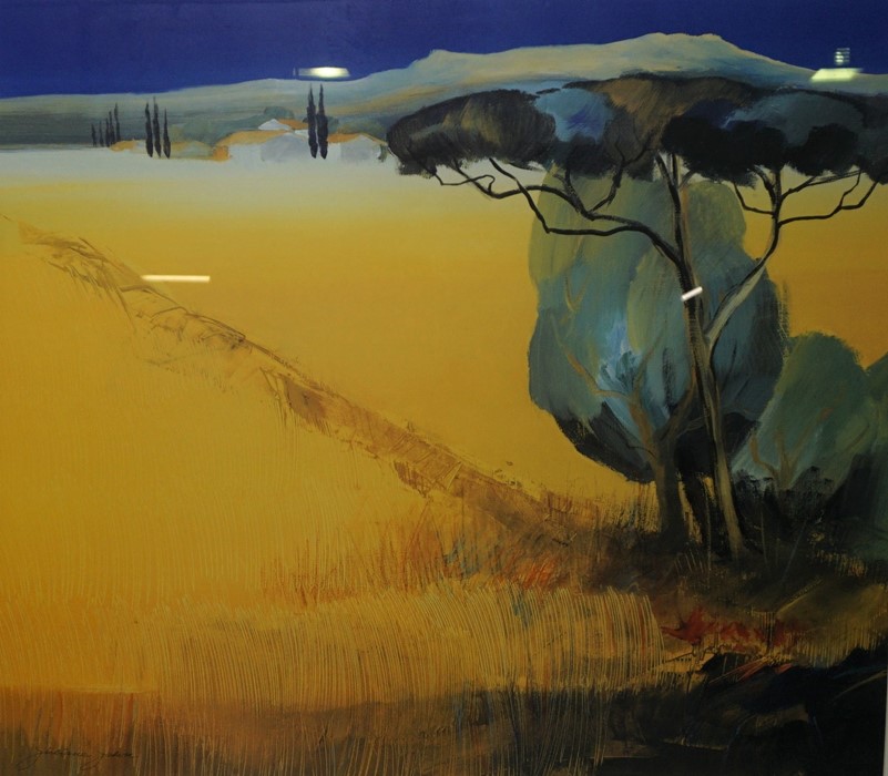 Julianne John "Landscape" Signed Print, Signed in Pencil, 68cm x 78cm
