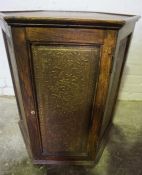 Hardwood Octagonal Cupboard, 68cm high, 62cm wide, 25cm deep